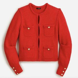 J Crew Odette Sweater Lady Jacket
